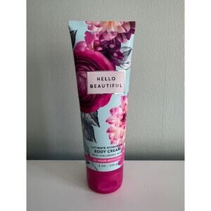Bath & Body Works Hello Beautiful Ultimate Hydration Body Cream 8 oz - New
